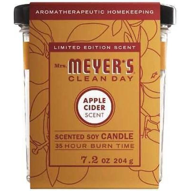 Mrs. Meyer's Clean Day Soy Large Candle Fall Apple Cider 7.2 oz