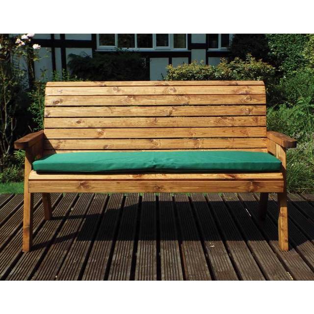Three Seater Winchester Bench - Green