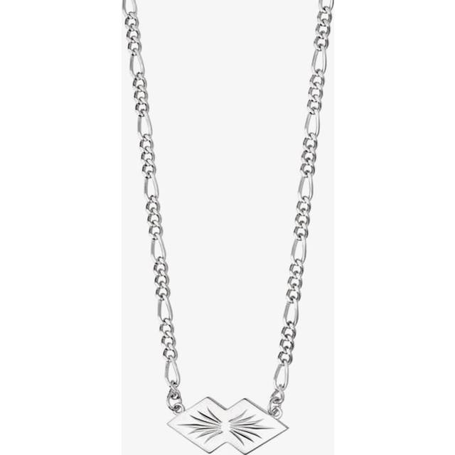 Daisy London Palms Sterling Silver Mini Palm Leaf Necklace WN01_SLV