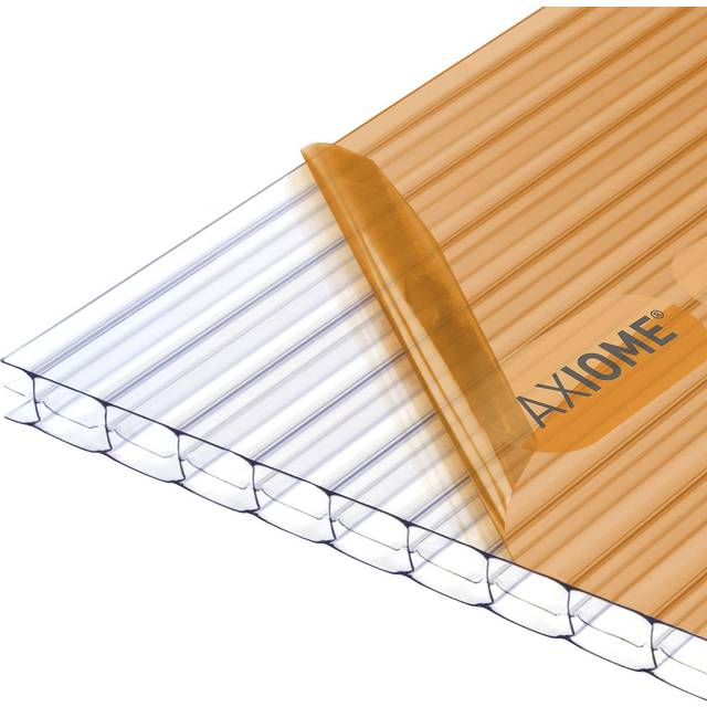 Axiome Clear 16mm Triplewall Polycarbonate Sheets - 4000mm / 690mm / 6.62kg