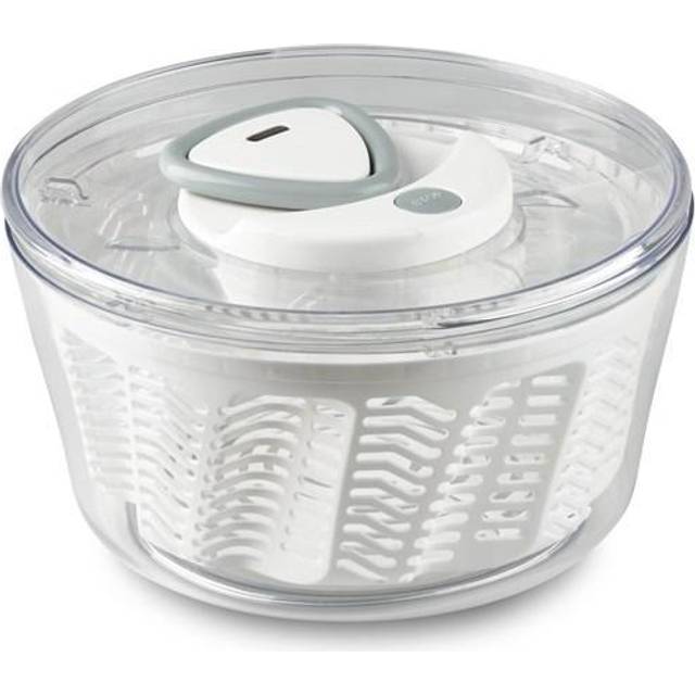 Large White Easy Spin 2 Salad Spinner - Zyliss