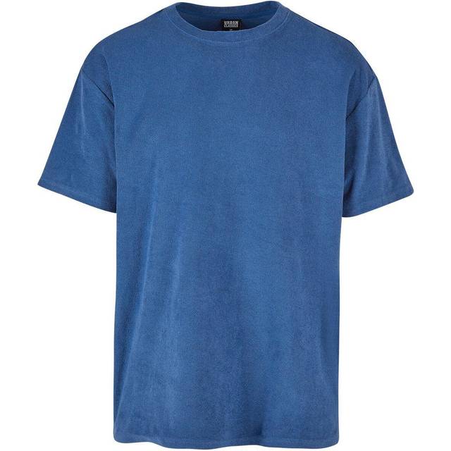 Urban Classics T-shirt för män, oversized handduk svart S, svart, S
