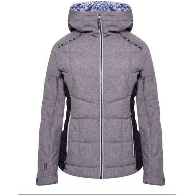 (12 UK, Charcoal Grey) Dare 2B Womens/Ladies Expertise Marl Padded Ski Jacket