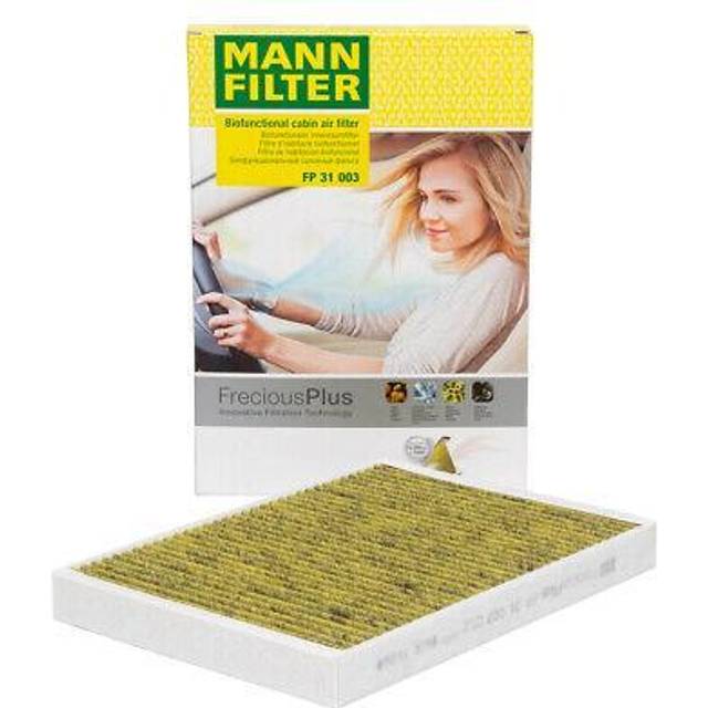 MANN FILTER FP31003 Cabin Filter For Audi A4L/A6L/A5/Q5L/Q7/A7/A8L/S4/S5/ Cayenne/ Bentayga/ Touareg/Lamborghini Urus - 1 Piece