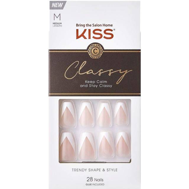 Kiss False Nails Classy Nails - Silk Dress