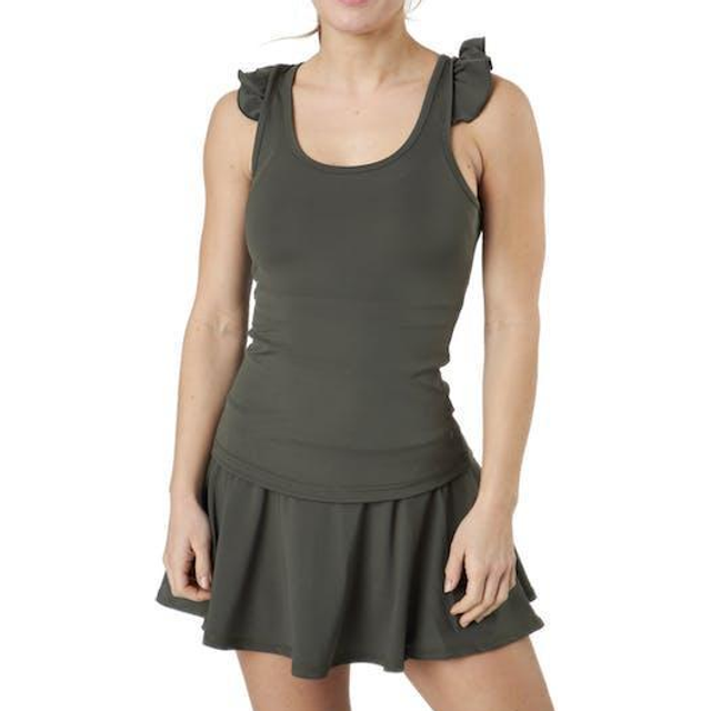 Liv tank top träningslinne, ARMY, Dam, XS