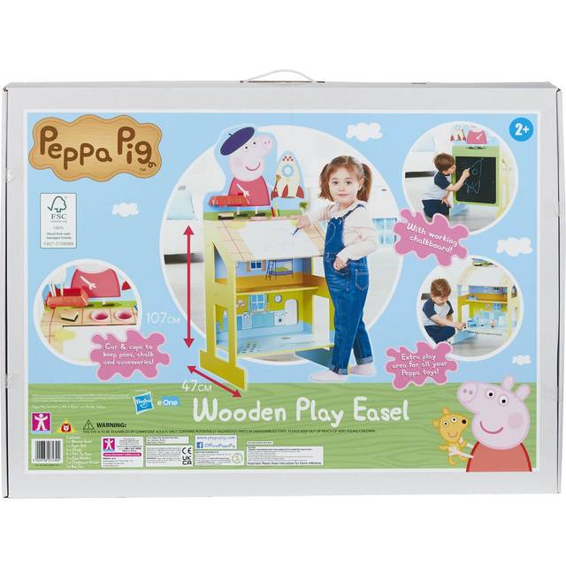 Peppa Pig Play and Draw Wooden Easel