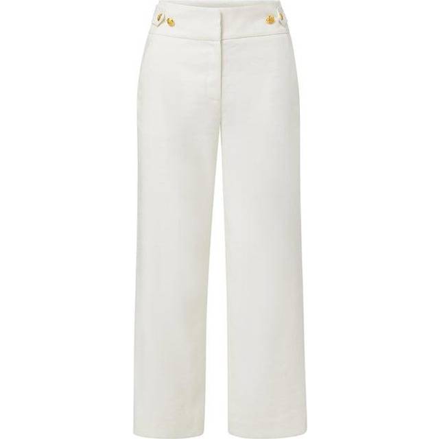 Aubrie Linen Pants - WHITE - 10