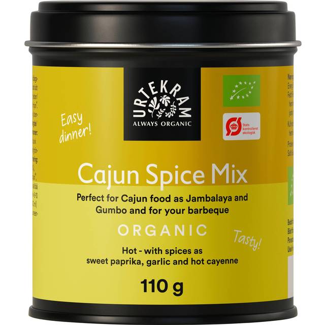 Urtekram Cajun Spice Mix, eko - 110 g