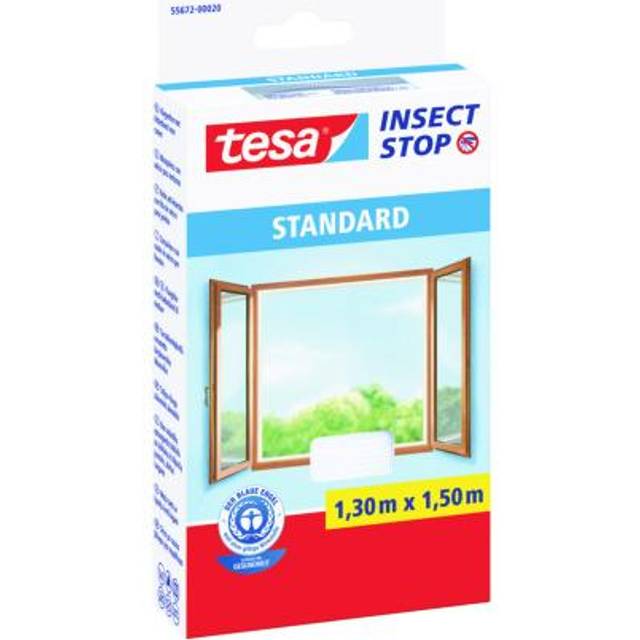 Tesa Insect Stop Standard myggnät | vit | 130 x 150cm