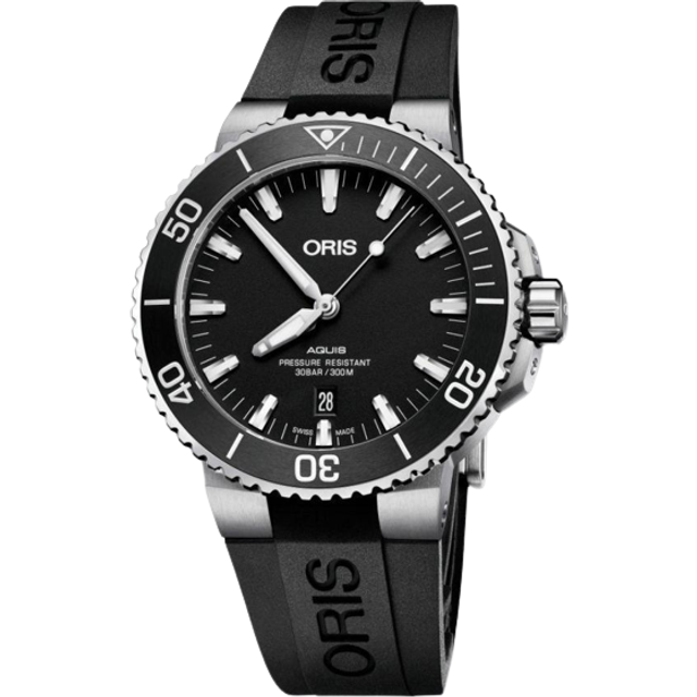 Oris Watch Aquis Date D - Black