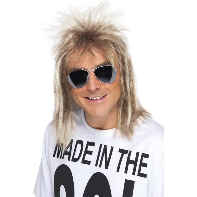 80'er Rockstjerne Paryk Blond