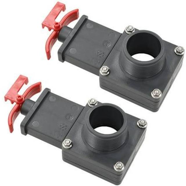 vidaXL Pool Gate Valve 2 pcs 1.5"