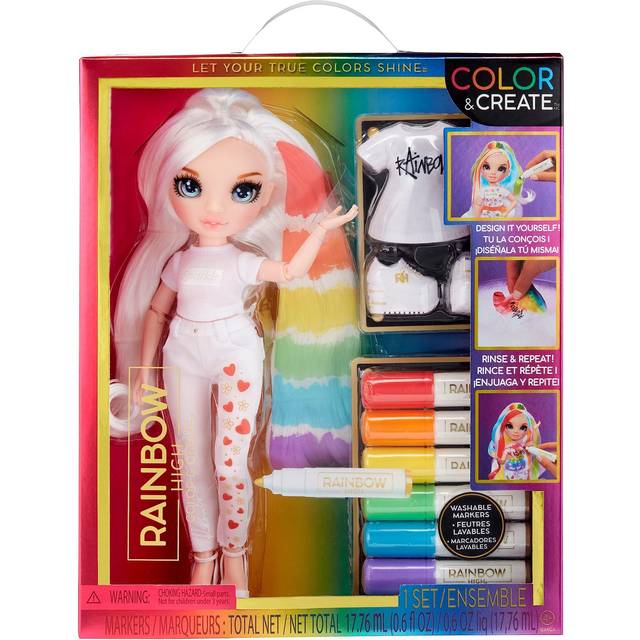 Rainbow High Colour and Create Fashion Doll Blue Eyes