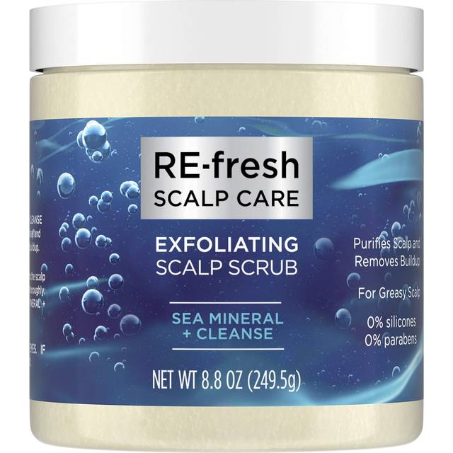 RE-fresh Scalp Care - Exfoliating Scalp Scrub - Sea Mineral + Cleanse 8.8 oz