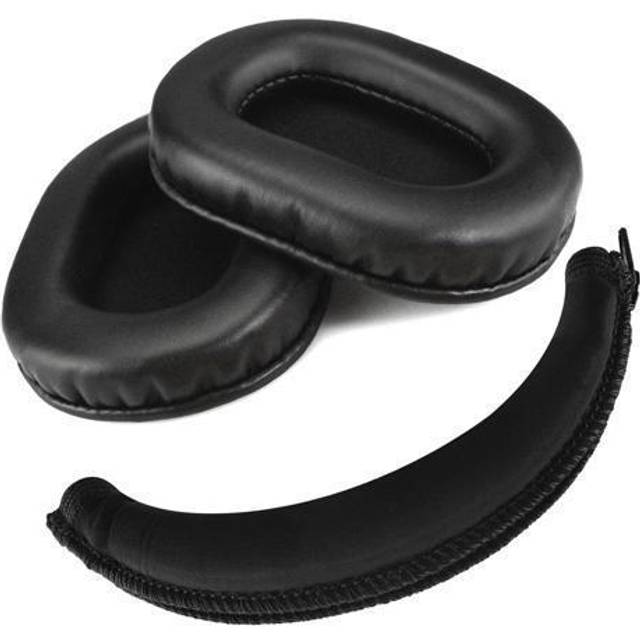 Geekria Earpad + Headband Compatible With Sony Mdr-7506 Headphones (black)