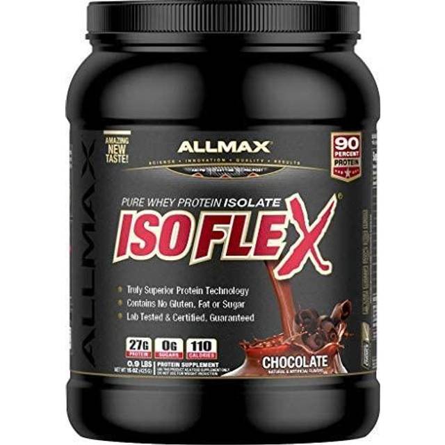 ALLMAX  ISOFLEX®  Pure Whey Protein Isolate  Chocolate  0.9 lbs (425 g)