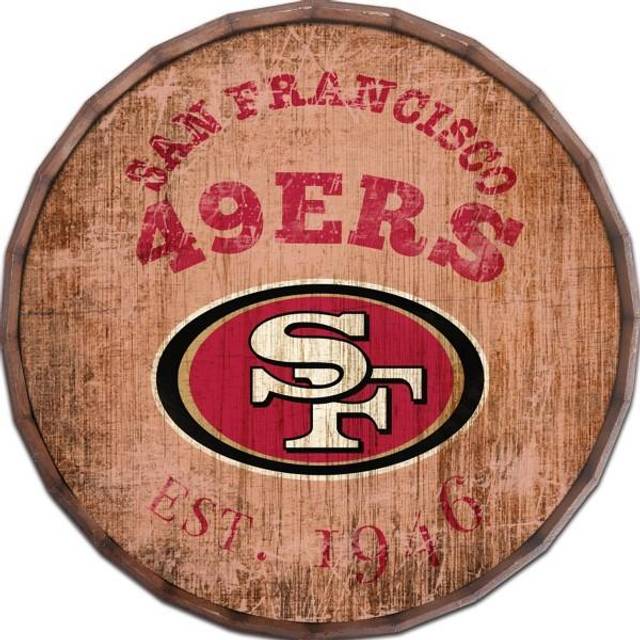 San Francisco 49ers 24'' Established Date Barrel Top