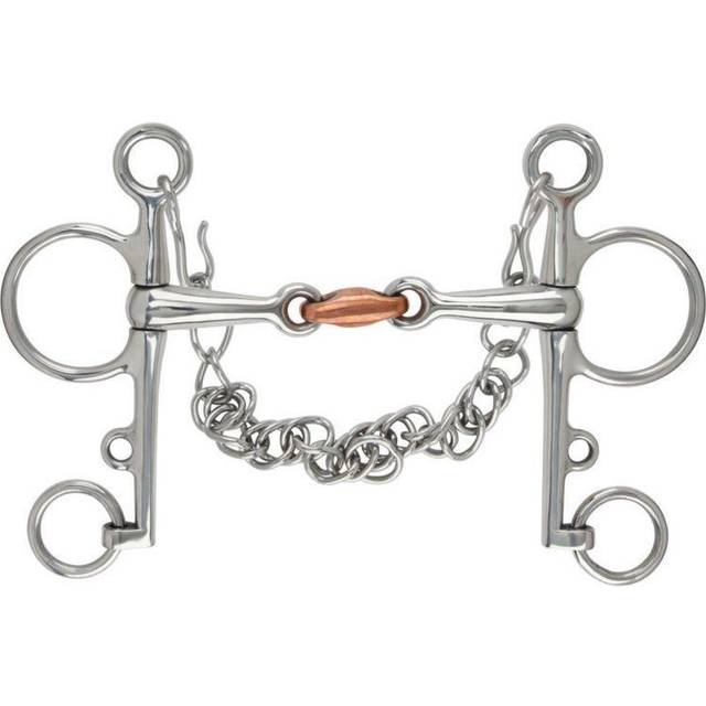 Shires Double Jointed Copper Lozenge Pelham, Silver