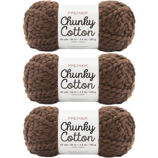 Premier Chunky Cotton Yarn-Chocolate 2057-06