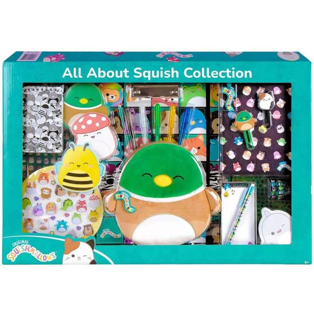 Squishmallow All About Squish Stationery Super Set  Duck