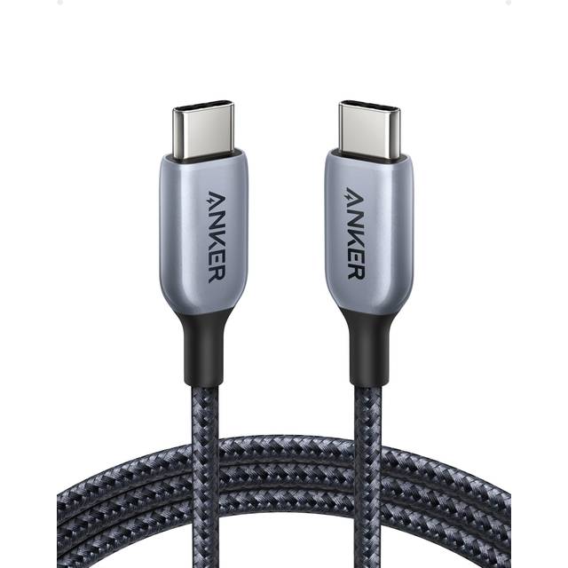 765 USB C to USB C Cable (140W 6 ft Nylon), USB 2.0 Fast Charging USB C Cable for MacBook Pro 2021, iPad Pro, iPad Air 4, Samsung Galaxy S21, Pixel,