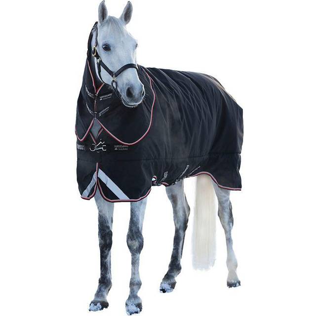 Outdoor horse blanket Horseware Rambo Supreme Turnout 420g - Noir