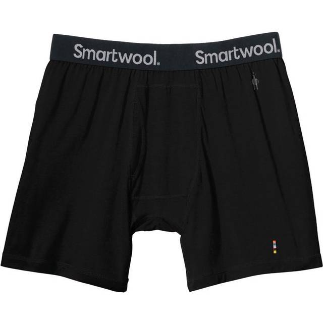 Smartwool Mens Merino Boxer Brief Boxed (Svart (BLACK) Medium)