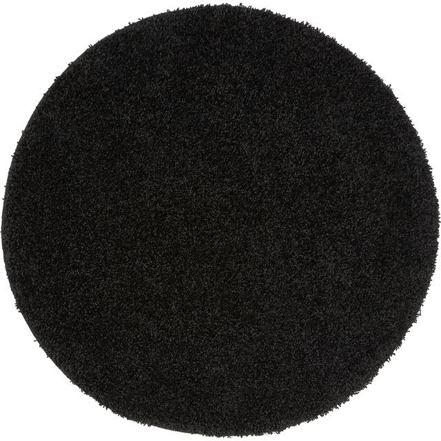 Buddy Black Rug (Round 100cm)
