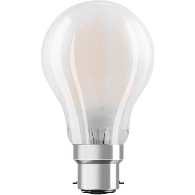 Osram 100W Frosted B22D LED Dimmable Bulb - Daylight White, Clear