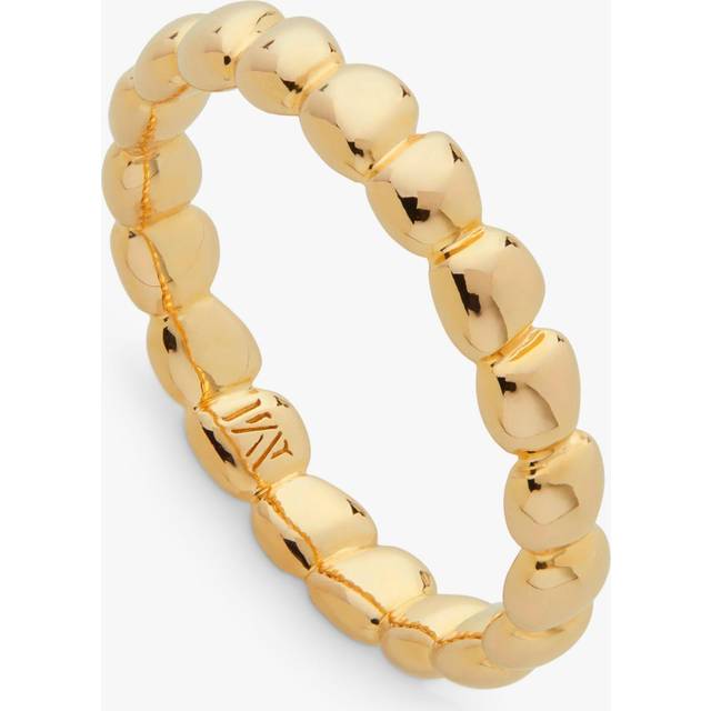 Monica Vinader Nura Teardrop Eternity Ring, Gold