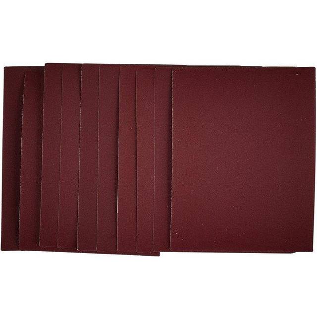 Draper 54806 1/4 Sanding Sheets, 115 x 150mm, 240 Grit (Pack of 10)