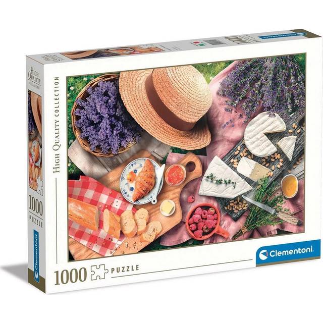 39745 Collection A Taste of Provence 1000 Pieces, Jigsaw Puzzle for Adults-Made in Italy, Multi-Coloured