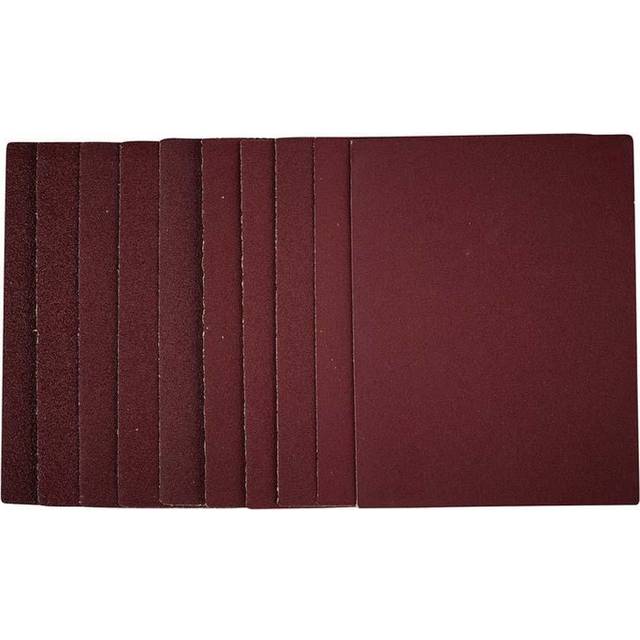 Draper 54824 1/4 Sanding Sheets, 115 x 150mm, Assorted Grit (Pack ...