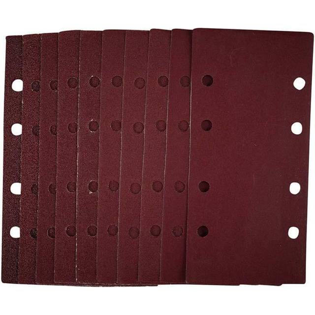 Draper 55066 1/3 Sanding Sheets-Hook & Loop, 93 x 190mm, Assorted ...