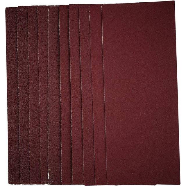 Draper 55753 1/3 Sanding Sheets, 93 x 230mm, Assorted Grit (Pack o...