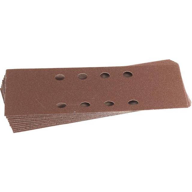 Draper Punched Clip On 1/3 Sanding Sheets 92mm x 230mm 60g Pack of 10