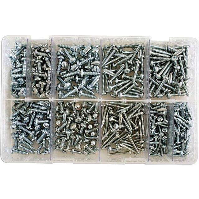 CONNECT Self Tapping Pan Pozi Screws - Assorted - Box Qty 700 - 35000