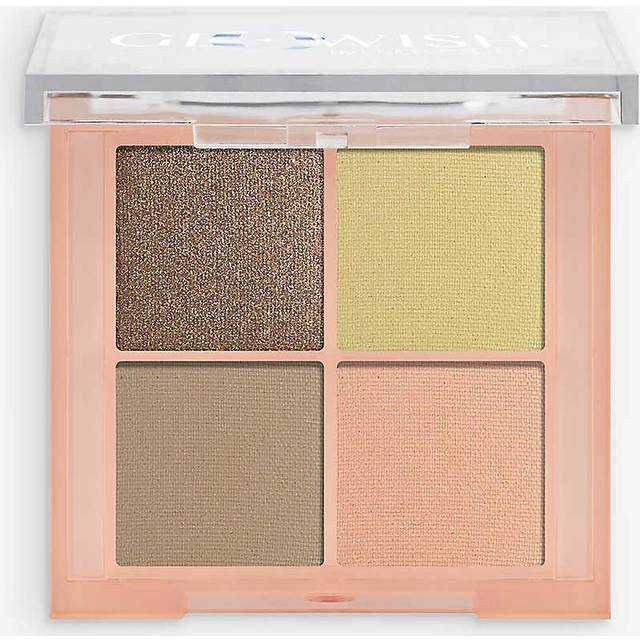 Huda Beauty GloWish Micro Mini Natural Eyeshadow Palette Moss Moss