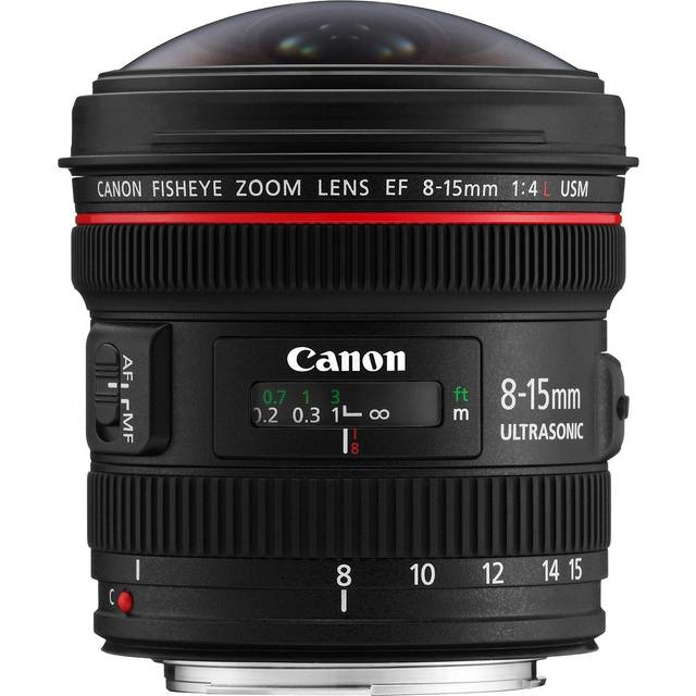 Canon EF 8-15mm f/4L Fisheye USM Fisheye Ultra-Wide Zoom Lens