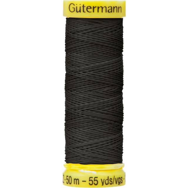 Gutermann Waxed Linen Thread Black 7202