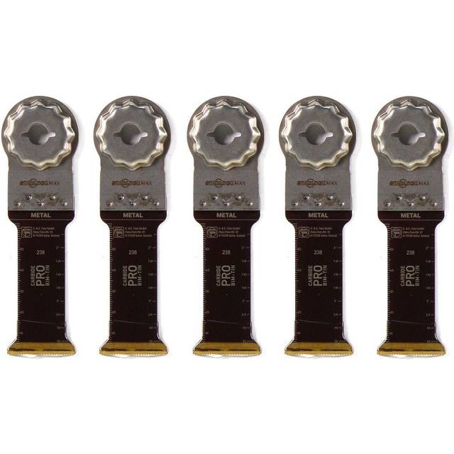 Fein E-Cut Carbide Pro Starlock Max Oscillating Multi Tool Plunge Saw Blade 32mm Pack of 5