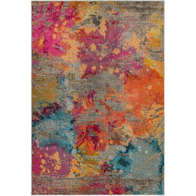 (80x150cm) Colores Cloud Galactic Abstract Rugs in CO04 Multi