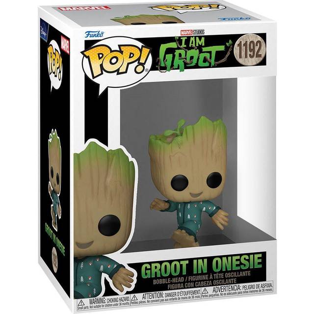 FUNKO POP! Vinylfigur: I Am Groot - Groot in PJs (dancing)