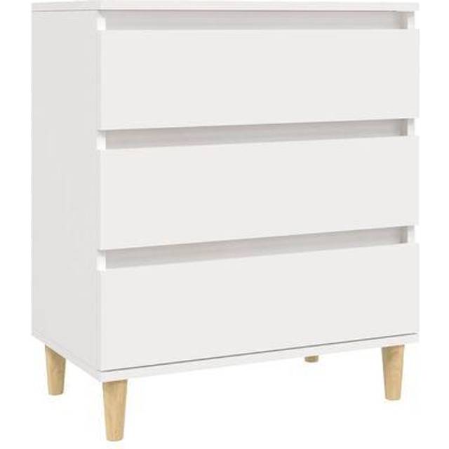 vidaXL Skåp rökfärgad ek 60x35x70 cm konstruerat trä