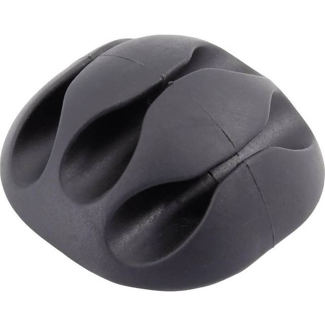 TRU COMPONENTS Kabelhållare självhäftande TC-6646592 Bunt Ø-område 8 mm (max) Vit 1 st