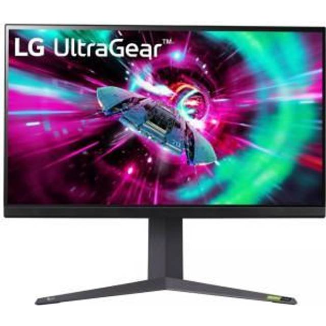 LG UltraGear 32GR93U-B - GR93U Series - LED-skärm - spel - 32" (31.5" visbar) - 3840 x 2160 4K @ 144 Hz - IPS - 500 cd/m² - 1000:1 - DisplayHDR 400 -