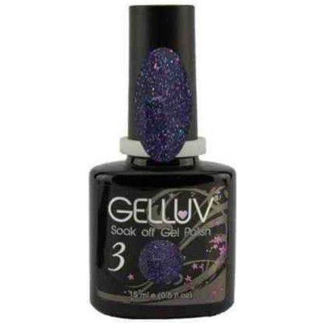 (Harlem Nights) Gelluv Nail Gel Polish UV LED Soak Off NYC Top Base Coat Vanish Collection 8ml