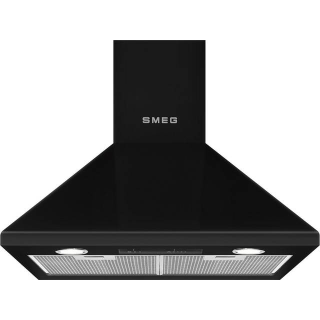 Smeg Serie Neutral Vägghängd Köksfläkt KSED65NEE (svart 60cm)