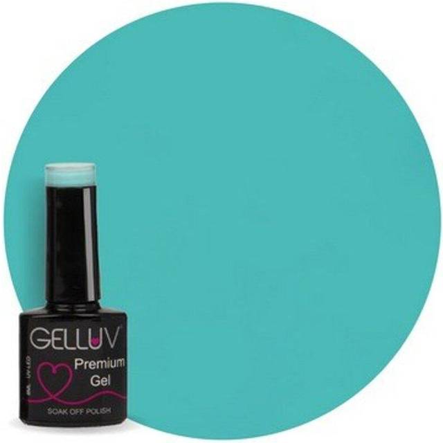 (Tiffany) Gelluv Uv LED Soak Off Gel Nail Polish Base Coat Top Spring Collection - 8ml
